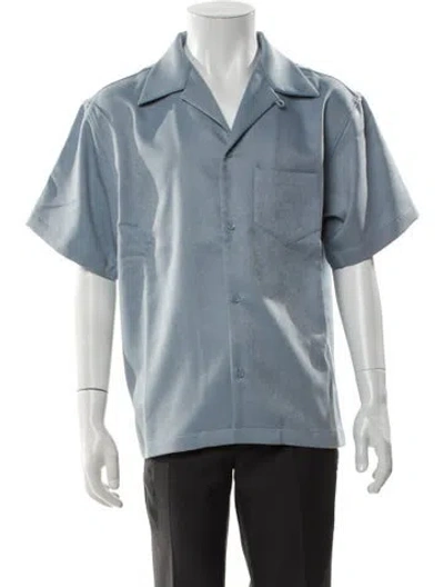 Pre-owned Rta Short Sleeve Shirt W/ Tags In Blue