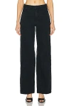Rta Side Cutout Wide Leg In Black