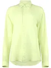 Rta Sierra Long-sleeved Shirt In Green
