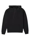 Rta Silk-lined Hoodie In Black