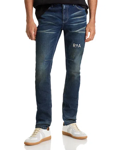 Rta Skinny Fit Bryant Jeans In Old World Blue