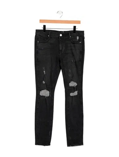 Pre-owned Rta Skinny Jeans In Black
