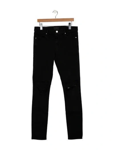 Pre-owned Rta Skinny Jeans In Black