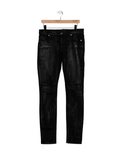 Pre-owned Rta Skinny Jeans In Black