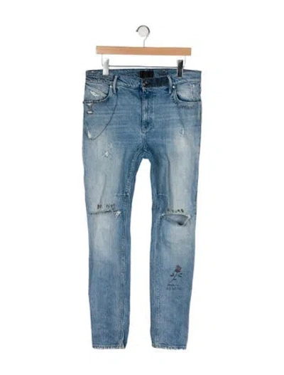 Pre-owned Rta Skinny Jeans In Blue