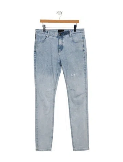 Pre-owned Rta Skinny Jeans In Blue