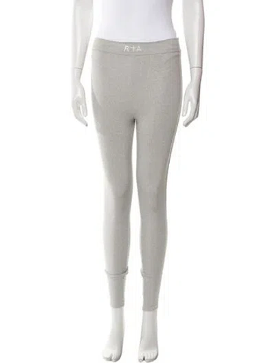 Pre-owned Rta Skinny Leg Pants In Silver