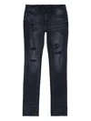 Rta Stadium Clayton Drift "charcoal" Jeans In Blue
