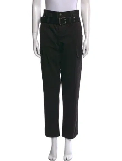 Pre-owned Rta Straight Leg Pants In Black