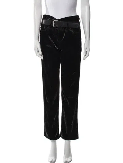 Pre-owned Rta Straight Leg Pants In Black