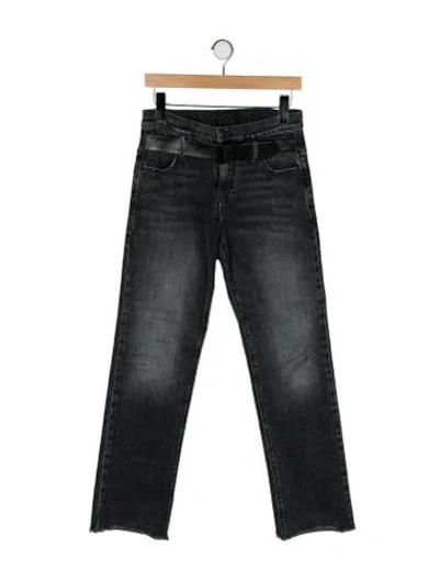 Pre-owned Rta Straight Leg Pants In Black