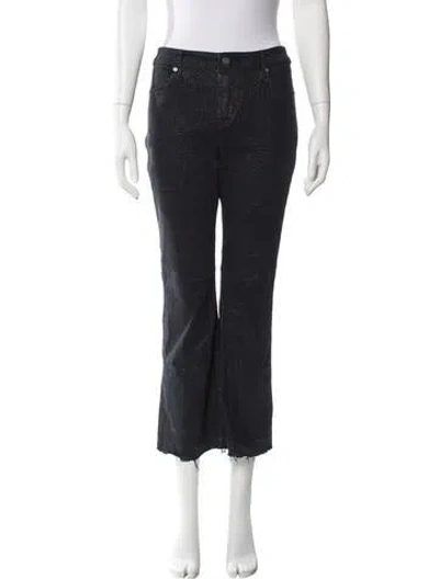 Pre-owned Rta Straight Leg Pants In Blue