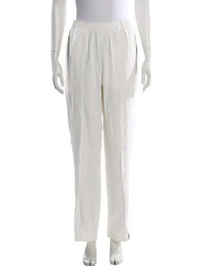 Pre-owned Rta Straight Leg Pants In White