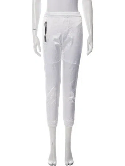 Pre-owned Rta Straight Leg Pants In White
