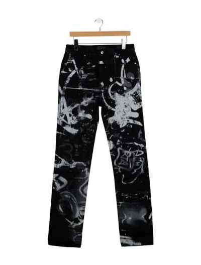 Pre-owned Rta Straight-leg Jeans W/ Tags In Black
