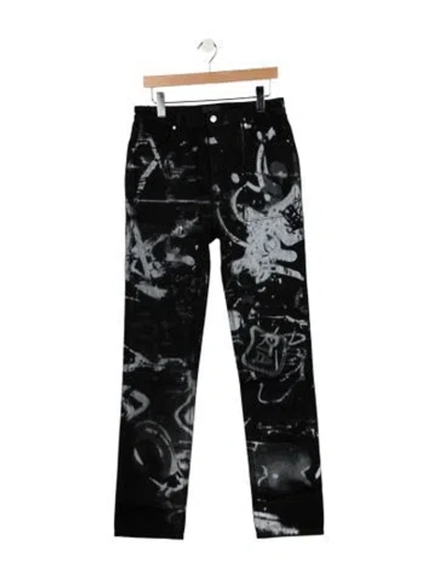 Pre-owned Rta Straight-leg Jeans W/ Tags In Multicolor