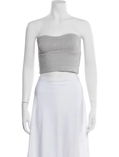 Pre-owned Rta Strapless Crop Top W/ Tags