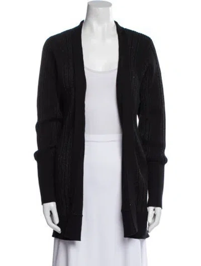 Pre-owned Rta Striped Evening Jacket In Black