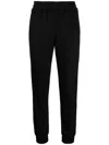 Rta Sydney Slub-textured Trackpants In Black