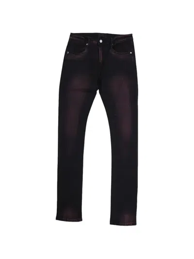 Rta Tapered Denim Jeans In Black