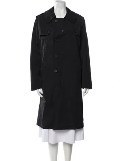 Pre-owned Rta Trench Coat In Black
