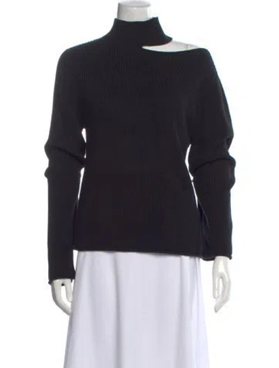 Pre-owned Rta Turtleneck Sweater In Black