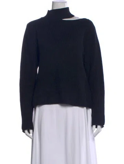 Pre-owned Rta Turtleneck Sweater In Black