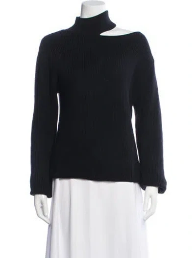 Pre-owned Rta Turtleneck Sweater In Black