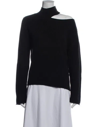 Pre-owned Rta Turtleneck Sweater In Black