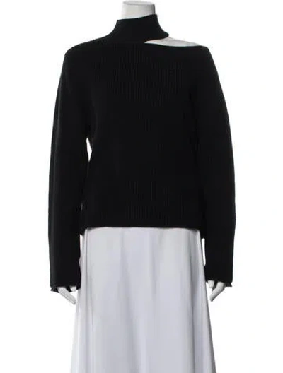 Pre-owned Rta Turtleneck Sweater In Black