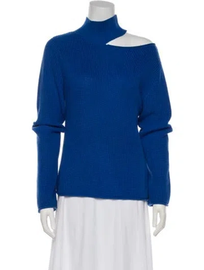 Pre-owned Rta Turtleneck Sweater In Blue