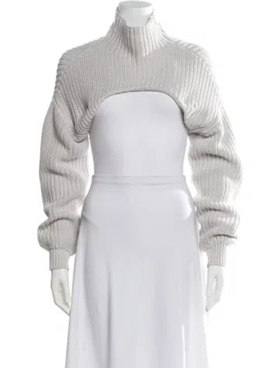 Pre-owned Rta Turtleneck Sweater In Gray