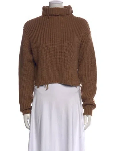 Pre-owned Rta Turtleneck Sweater In Neutrals