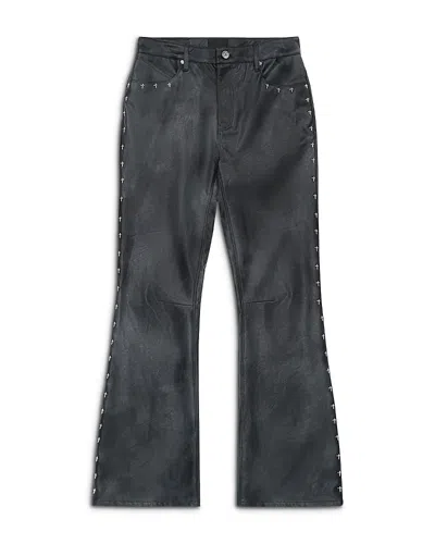 Rta Vintage Black Slim Fit Flare Jeans