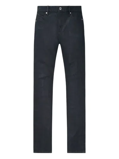 Rta Waxed-coated Jeans In Black