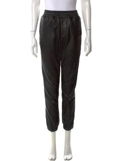 Pre-owned Rta Wide Leg Pants In Black