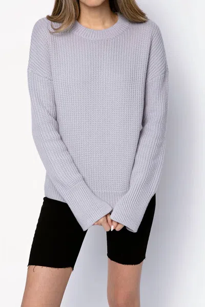 Rta Wilson Crewneck Sweater In Dusk Mauve In Gray