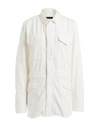 Rta Woman Jacket White Size S Cotton