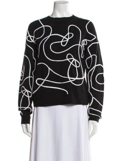 Pre-owned Rta Wool Printed Sweater In Gray