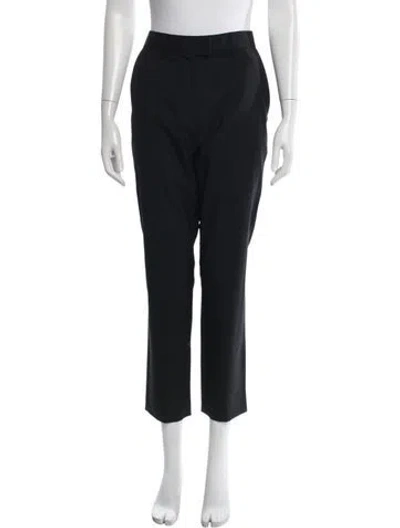 Pre-owned Rta Wool Straight Leg Pants In Black