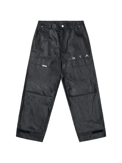Rta Wylie Cargo Jeans In Black