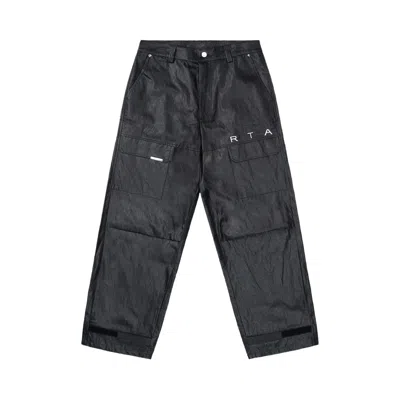 Pre-owned Rta Wylie Cargo Pant 'shiny Black' | Men's Size 34