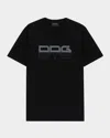 Rta X Ddg Men's Liam Graphic T-shirt In Black Barbwire