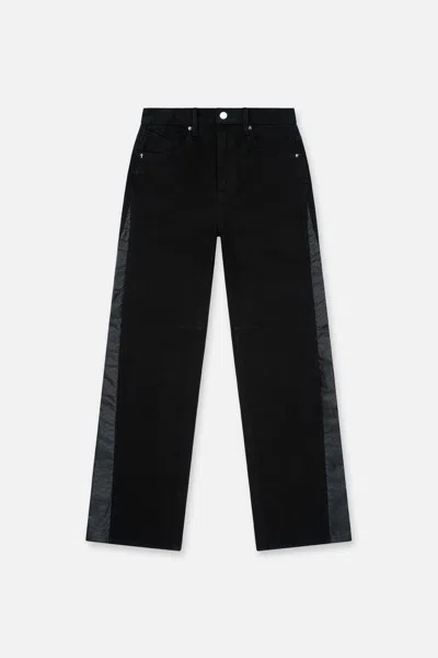 Rta Zed Straight Leg Jean In Black