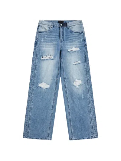 Rta Zed Straight-leg Jeans In Blue