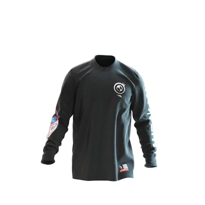 Pre-owned Rtfkt Men's  Clonex Murakami Dna Long Sleeve T-shirt In Black