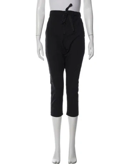 Pre-owned Rth Straight Leg Pants In Black