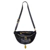 Rua & Rua Women's  Persian Lamb Fur Cross-body Belt Bag In Black In Black