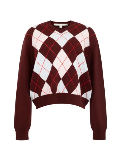 Rùadh Academy Argyle-knit Sweater In Multi