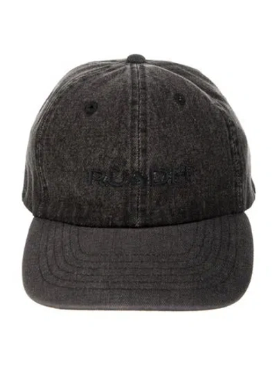 Pre-owned Rùadh Cotton Dad Hat In Black